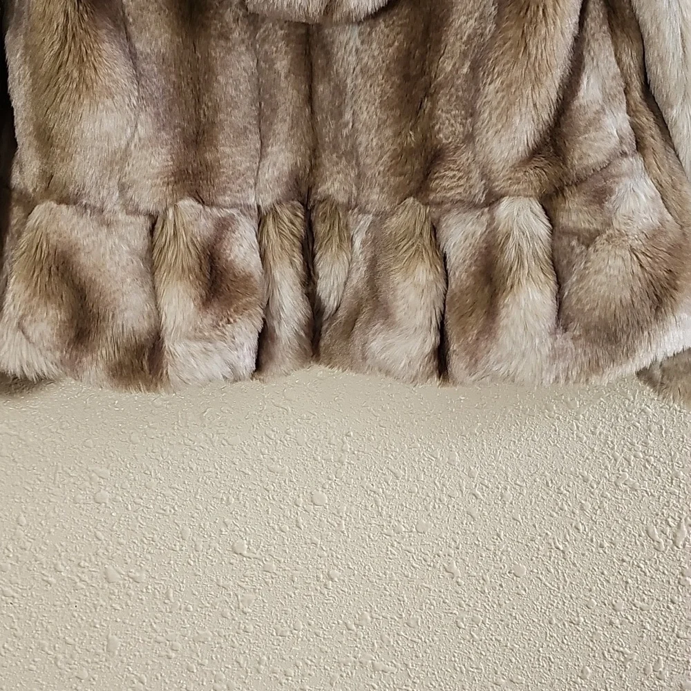 Juicy Couture Faux Rabbit Hooded Jacket.